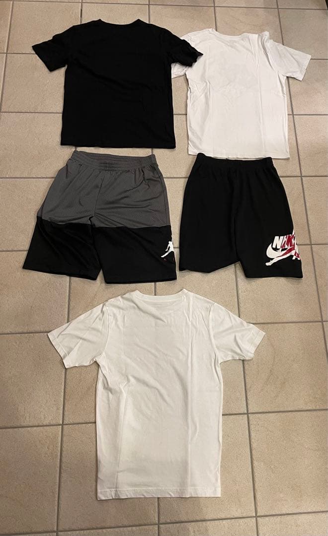 ジョーダン　バスケットウェア他 中学生160センチおまとめシューズ　計6点セット