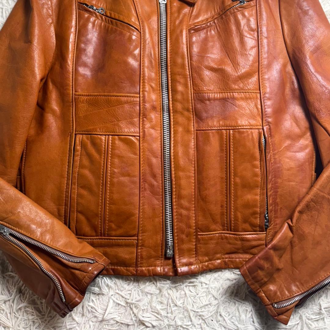 70s後半 Schott ヴィンテージ レザージャケット 42 TALON ボア