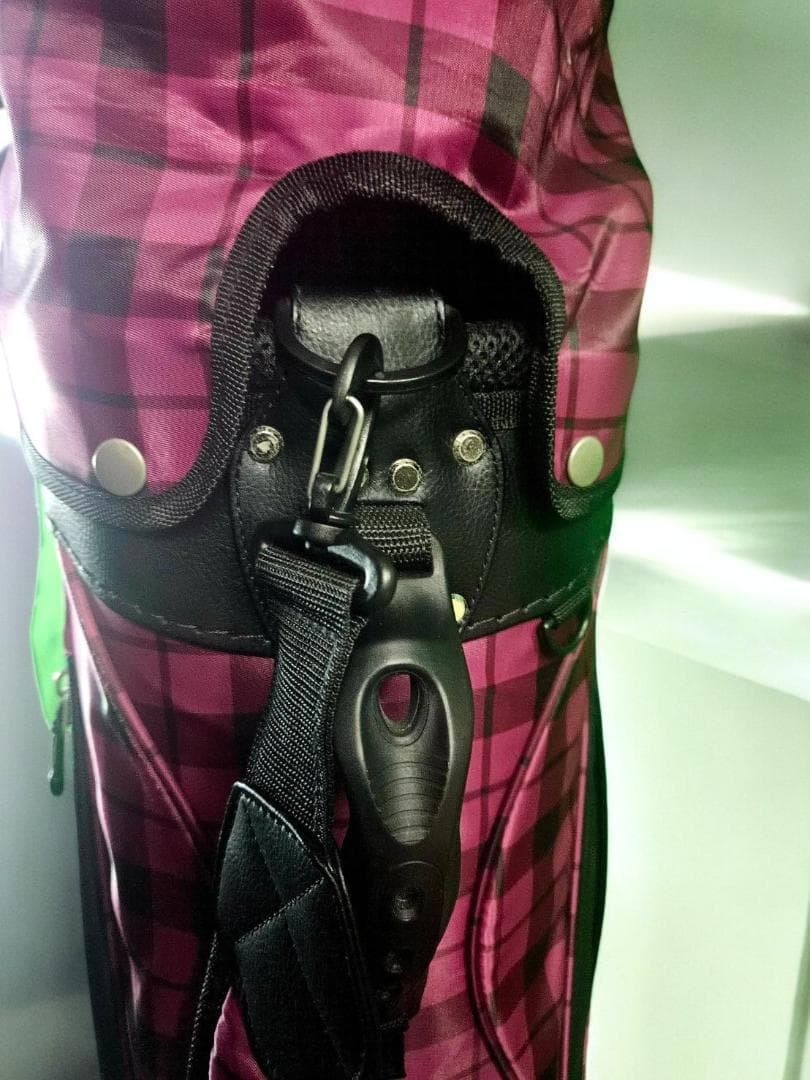 超々美品　FREIMAGE チェック柄 ゴルフバッグ