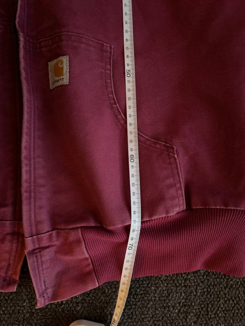 Carhartt アクティブジャケット ボルドー　メキシコ製