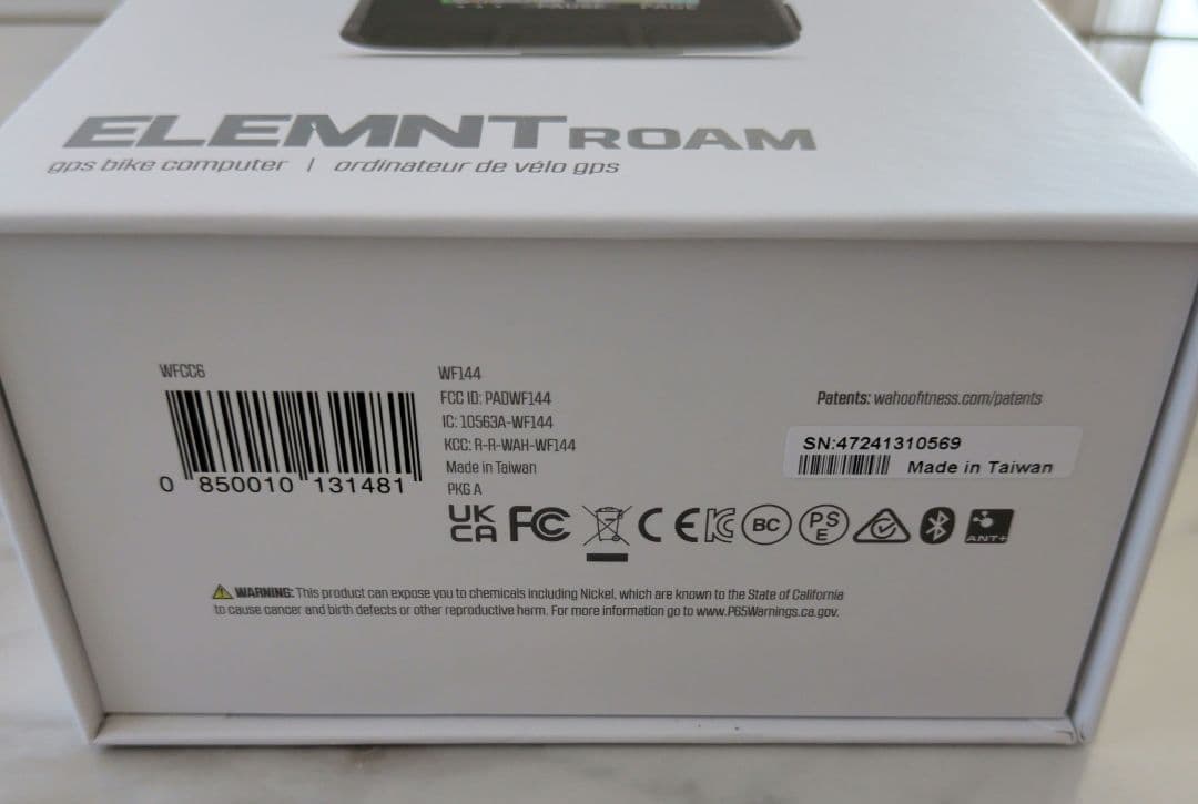 Wahoo ELEMNT サイクルコンピューター 本体