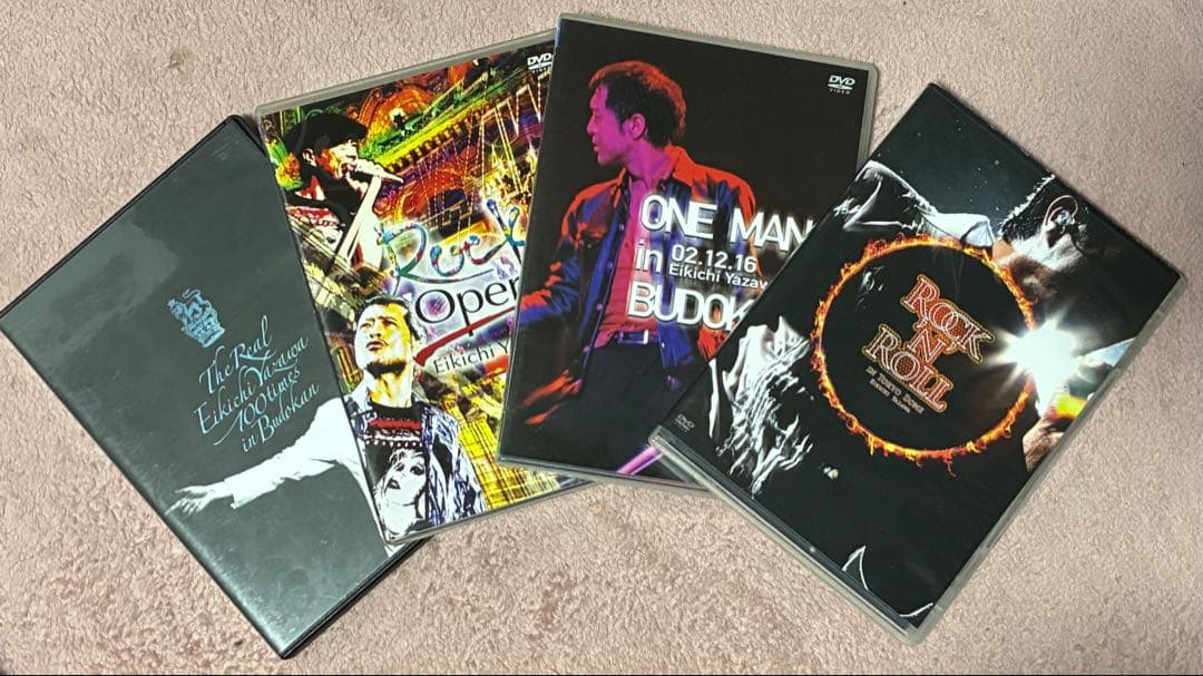 矢沢永吉　Live DVD 14枚　E.YAZAWA