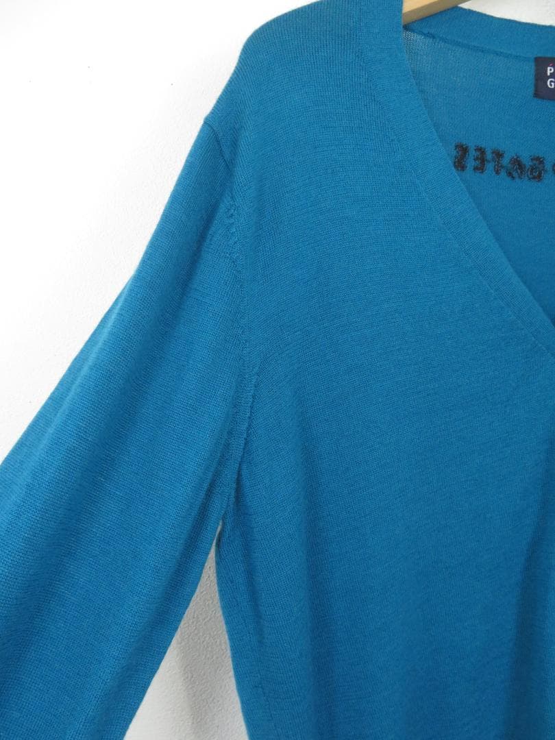 パーリーゲイツ 薄手 ハイゲージ ニット カーディガン 4 ゴルフウェア メンズ