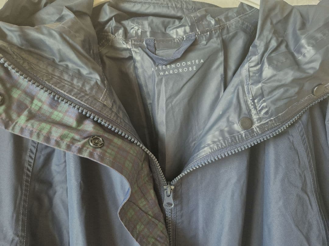 【専用】アフタヌーンティー 撥水レインコート自転車にも大雨にも