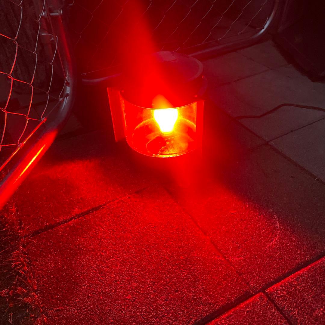 マリンランプ　紅燈ランタン　船舶用　ランタン　電気　日本船燈株式会社　昭和レトロ