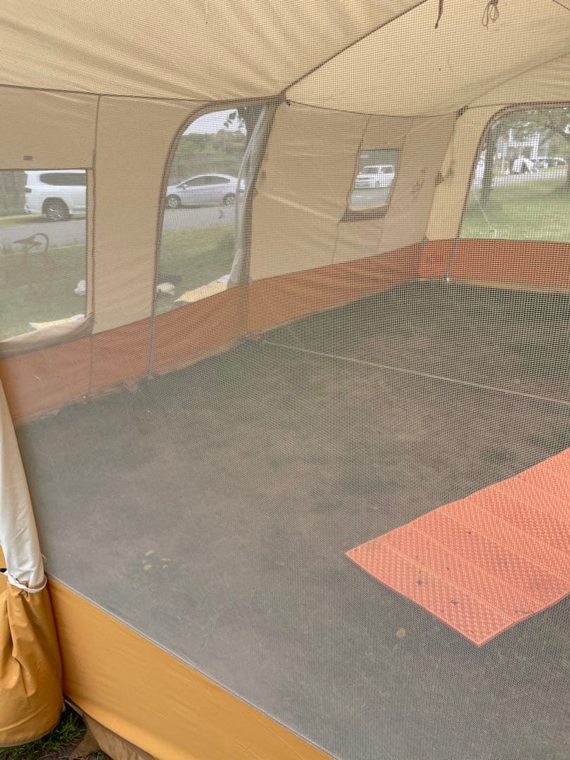 【大幅値下げ】チャムス　ブービー2ルームコヤテントT/C 5 グランドシート付き