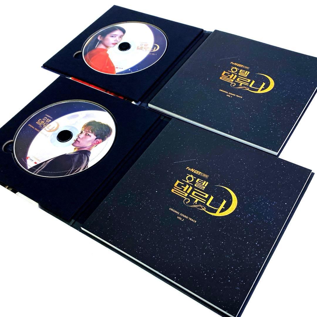 韓国ドラマ ホテルデルーナ OST 韓国盤 サウンドトラック〈2枚組 〉 IU