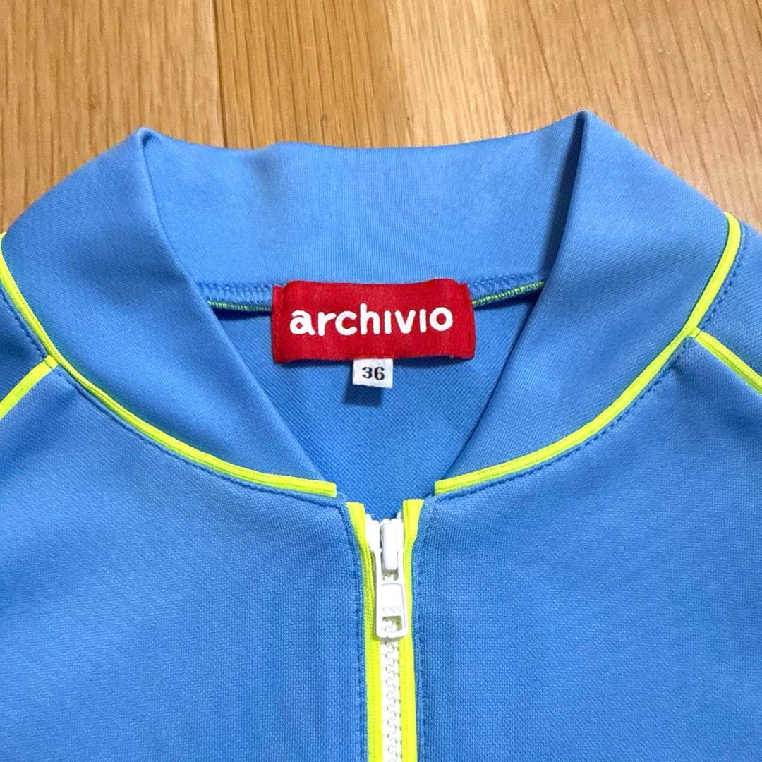 （美品）archivioゴルフウェアセット 36 ブルー 値下げ不可