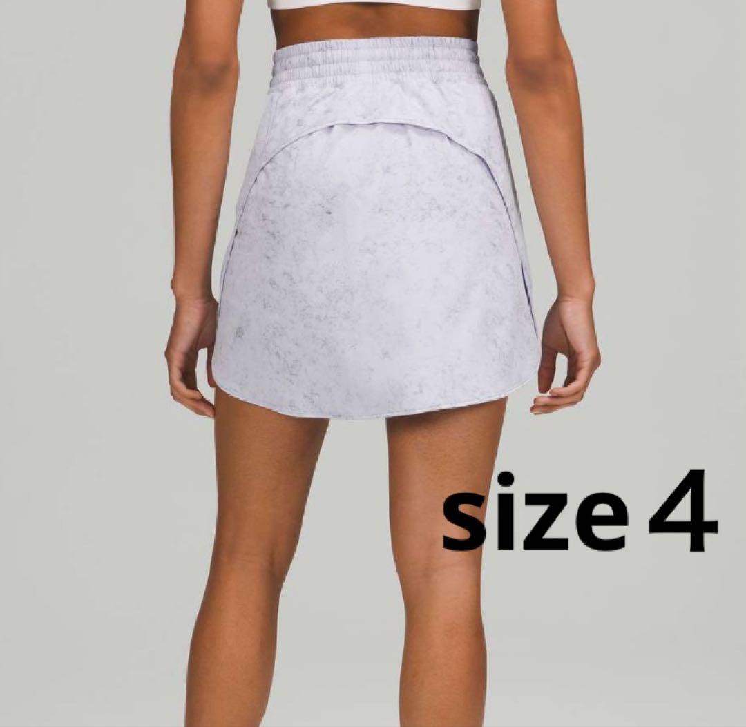 新品 ルルレモン Hotty Hot HR Skirt *Long （サイズ4）