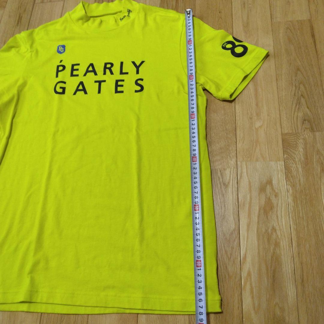 PEARLY GATES イエロー モックネック　　サイズ　6