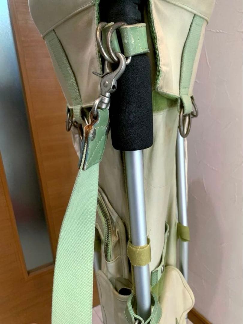 木の庄帆布　ミズノ　フレームウォーカー　スタンド　キャディバッグ　フード無し