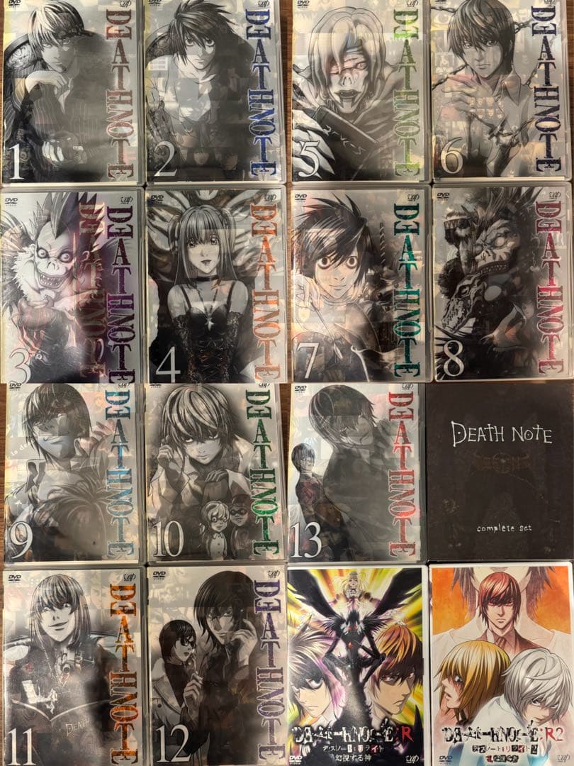 DEATH NOTE デスノート DVD 全巻 16 セット リライト セル版