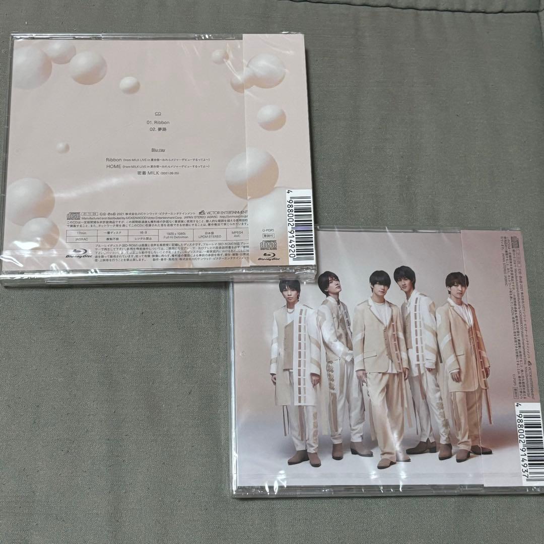 Ribbon / M!LK (初回B、通常)