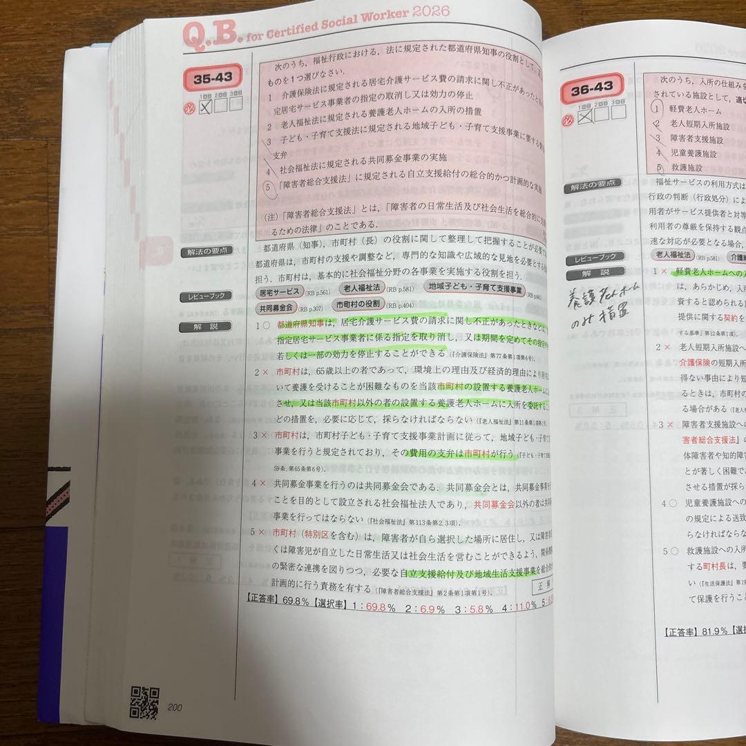 【バラ売り可能】最新版　クエスチョンバンクレビューブック＋国家試験問題解説セット