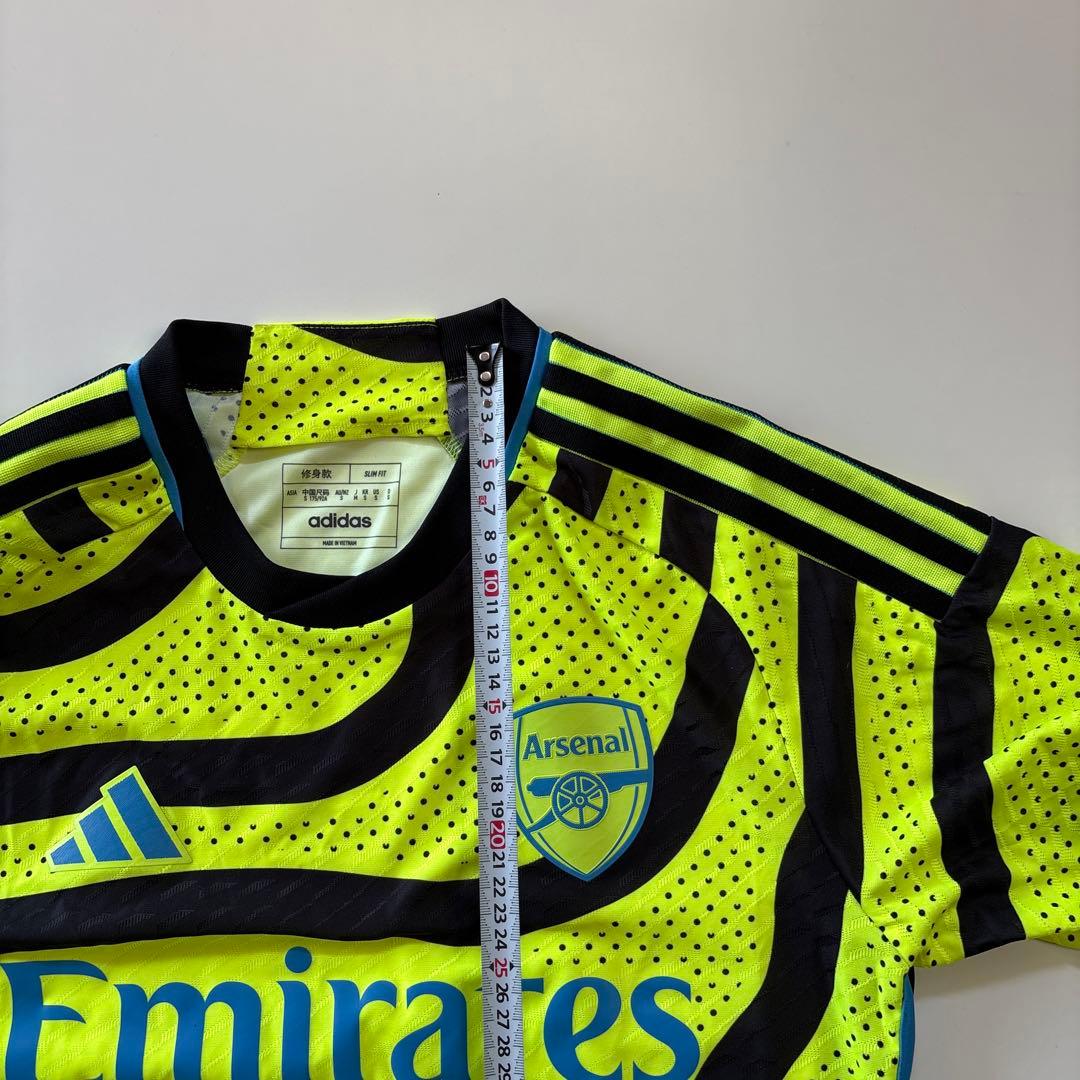 アーセナルFC 23/24 アウェイ オーセンティック 半袖サイズM