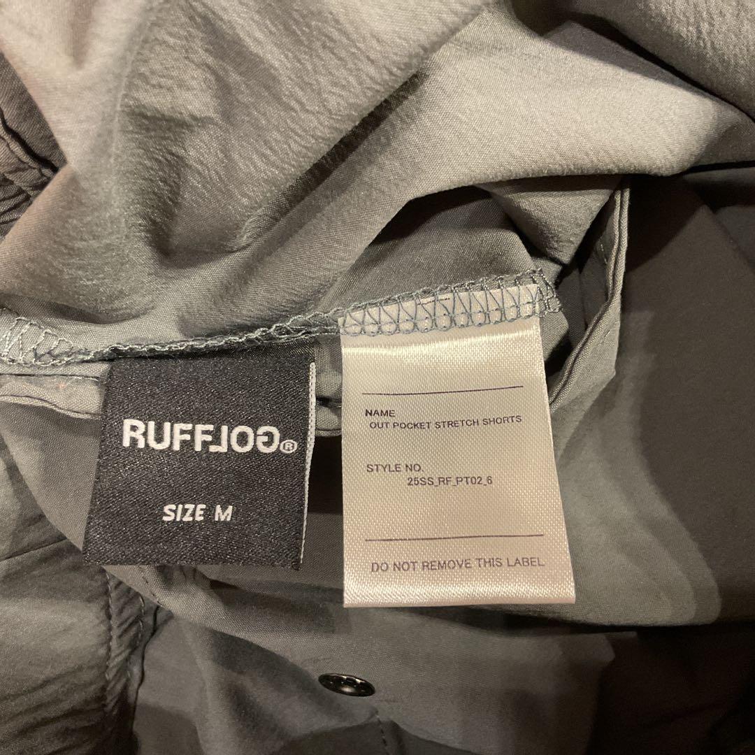 RUFFLOG OUT POCKET STRETCH SHORTSグレー　M