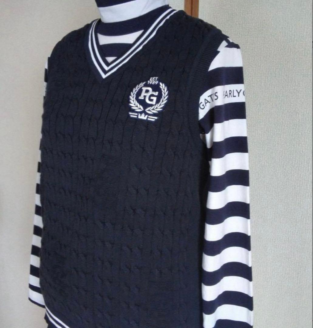 パーリーゲイツ レディースニットベスト 1サイズ超美品！