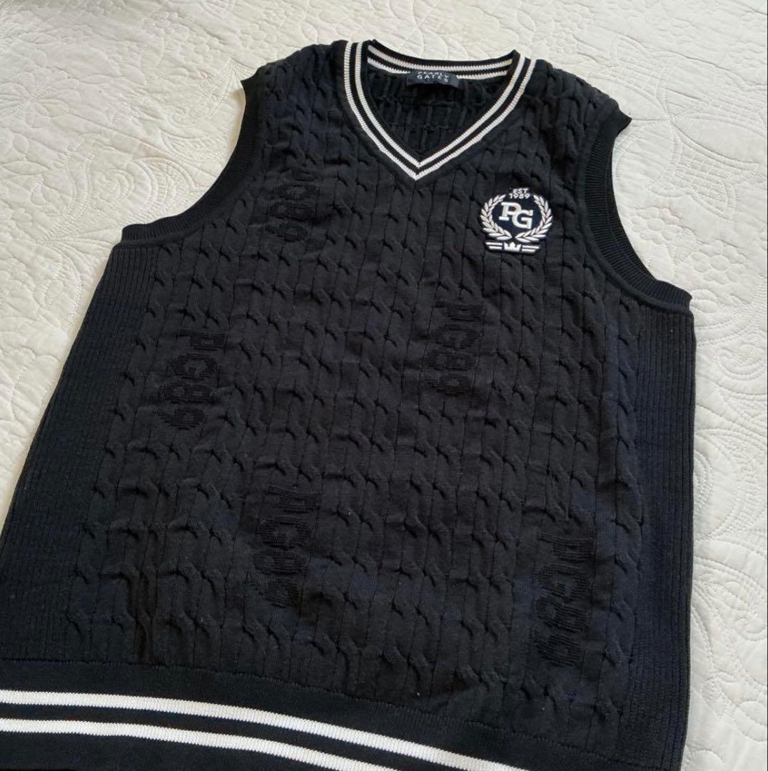 パーリーゲイツ レディースニットベスト 1サイズ超美品！