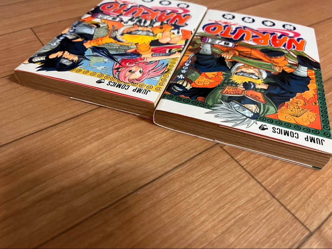 【初版】NARUTOナルト一巻、二巻．三巻
