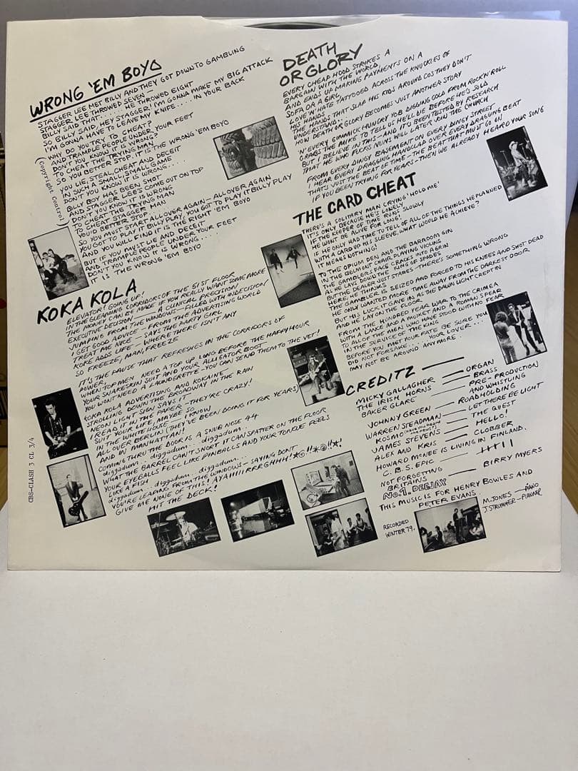 The Clash プロモ盤&London Calling UK盤