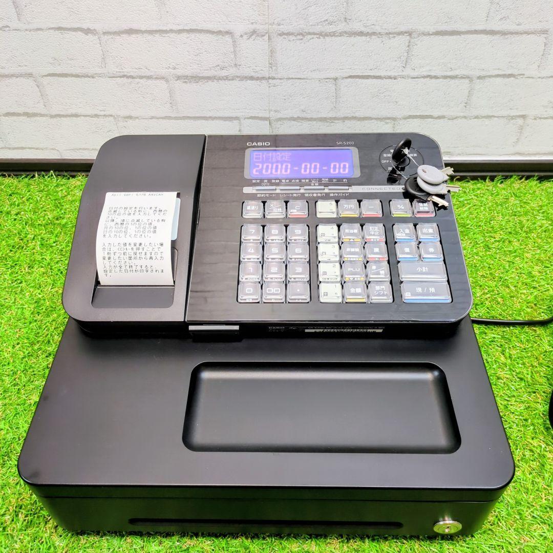 CASIO レジスター　SR-S200 店舗用品　動作確認済