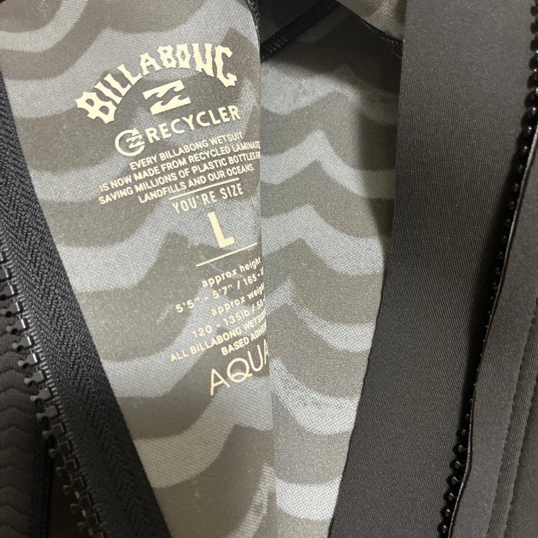 【L】BILLABONG ビラボン バックジップ フィーバー BE013-886