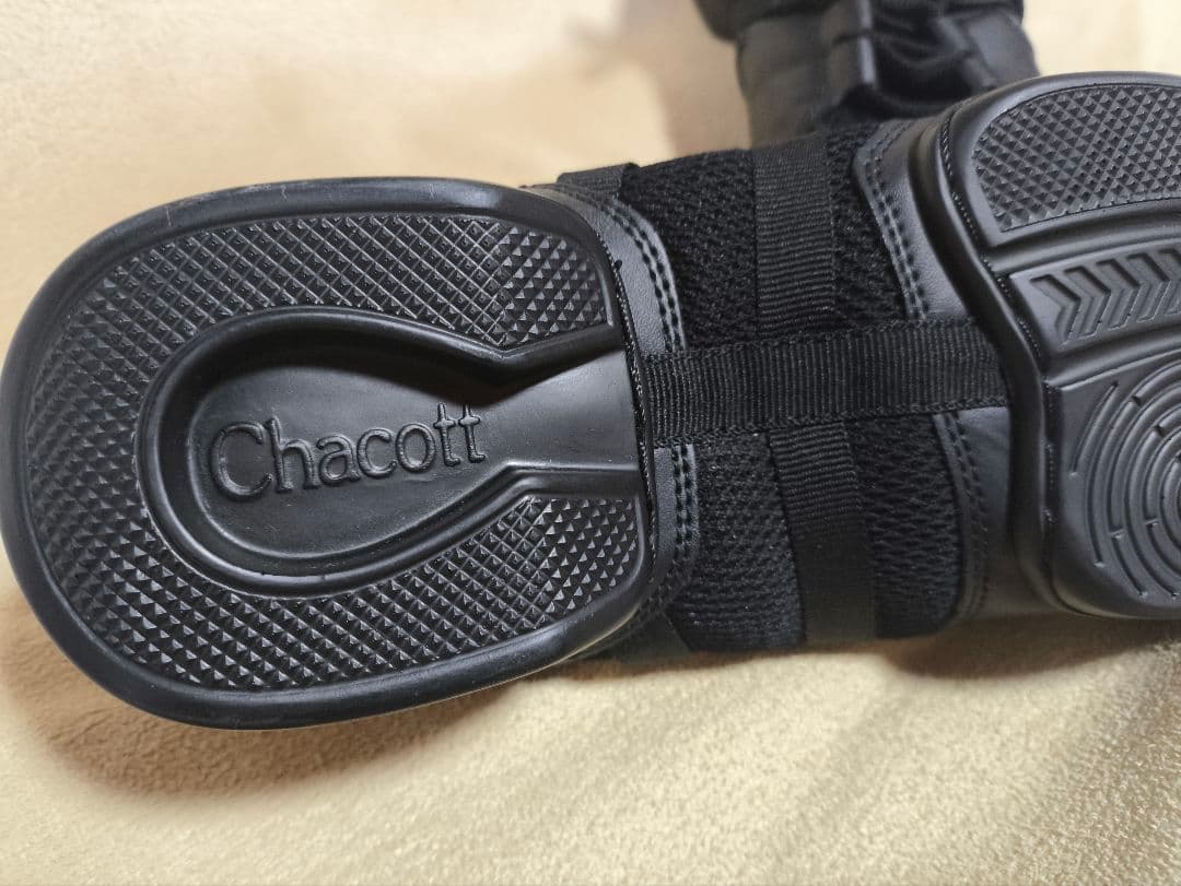 く*う様 チャコット　Chacott　体操、ダンスシューズ　ブラック