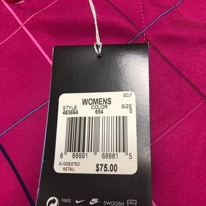 新品未使用 ナイキ ゴルフ ドライフィット ハーフ パンツ サイズ0