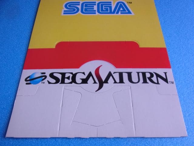 非売品　販促品　セガサターン 　ゲームソフト立体式スタンド　レトロゲーム　当時物