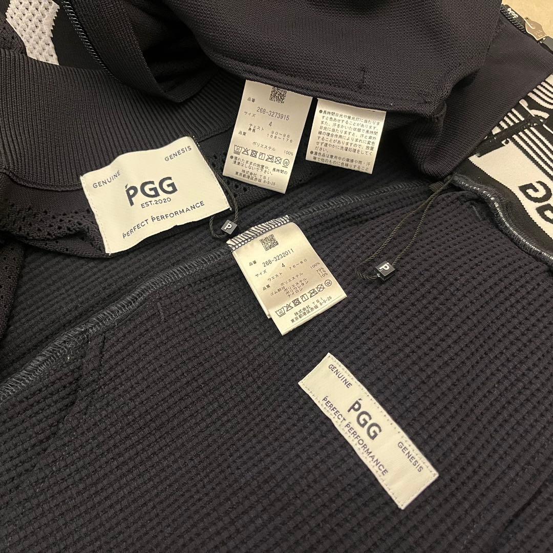 新品★59,400円 PGG パーリーゲイツ ベスト＆パンツ 上下２枚セット 4
