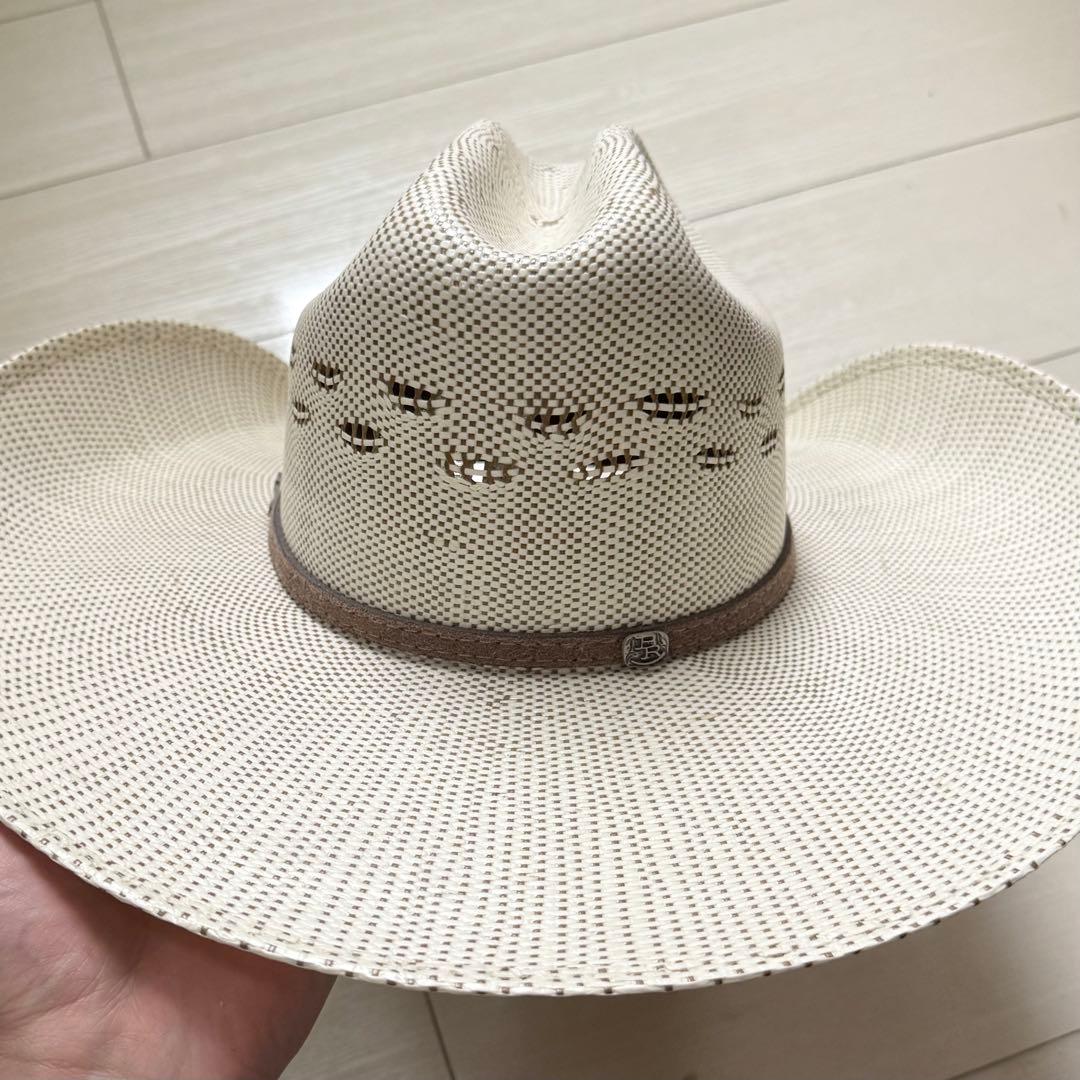 【平井大さん着用モデル】使用数回 JUSTINカウボーイハット 頭位57cm