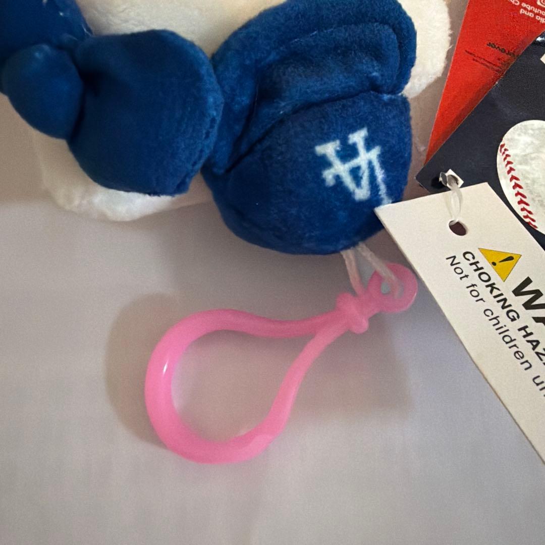 ハローキティ ドジャース 大谷翔平 マスコットキーホルダー MLB公式