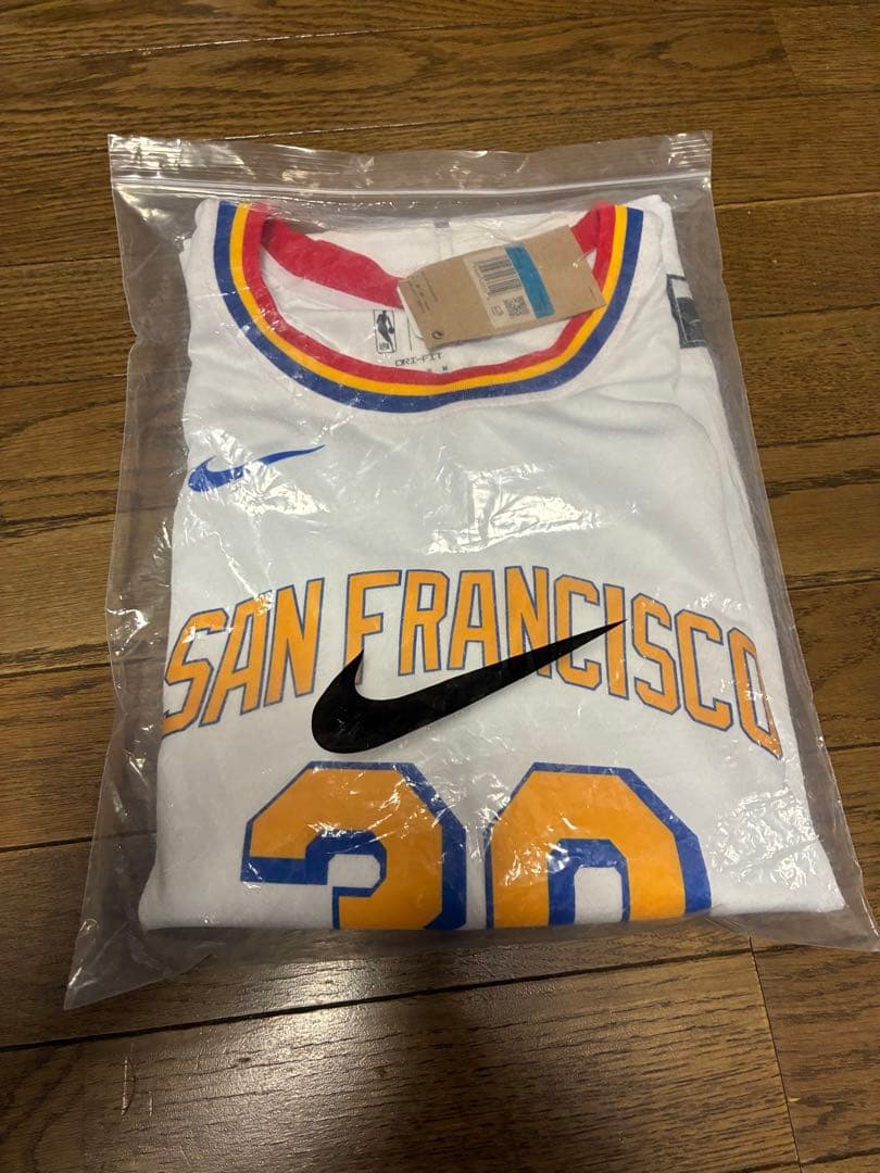 NBA Warriors Curry 30 Game Mサイズ　新品未使用