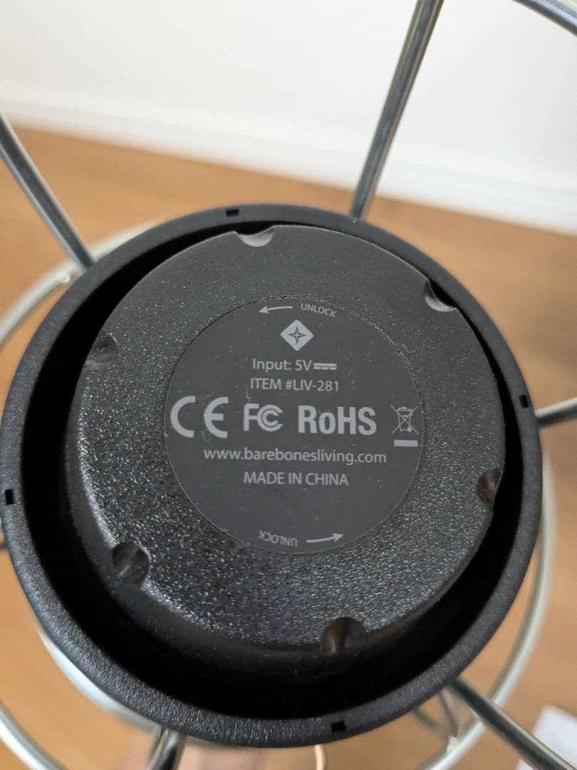 BAREBONES(ベアボーンズ)　レイルロードランタン　2個セット