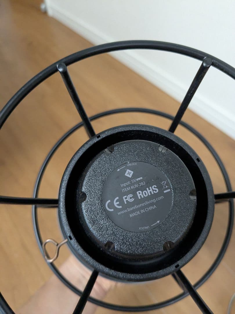 BAREBONES(ベアボーンズ)　レイルロードランタン　2個セット