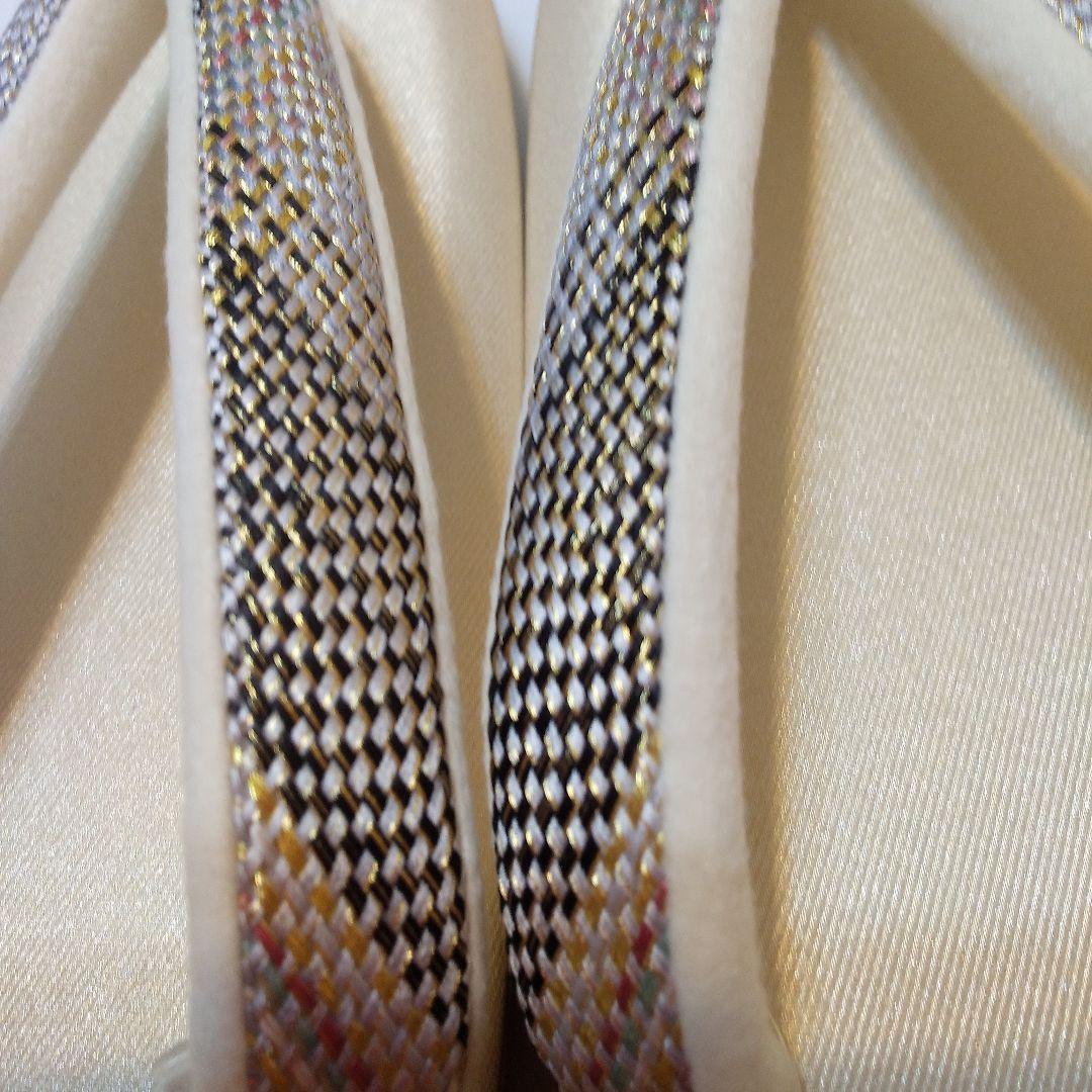 格安最安値和装草履 留袖 訪問着に F サイズ 未使用 No323 値下げ