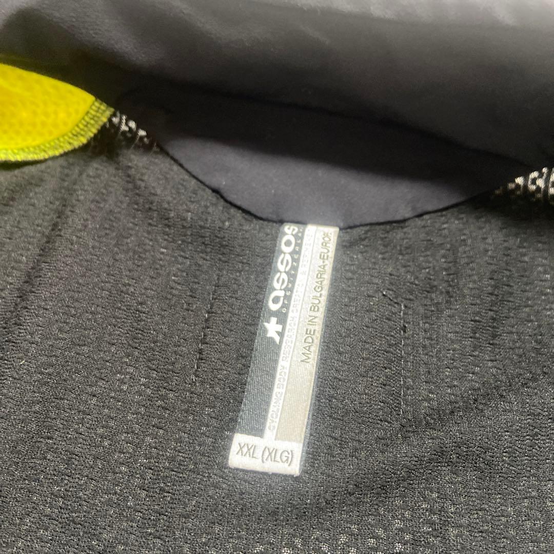 assos アソス ジレ 黒 XXLサイズ サイクルジャージ ノースリーブ