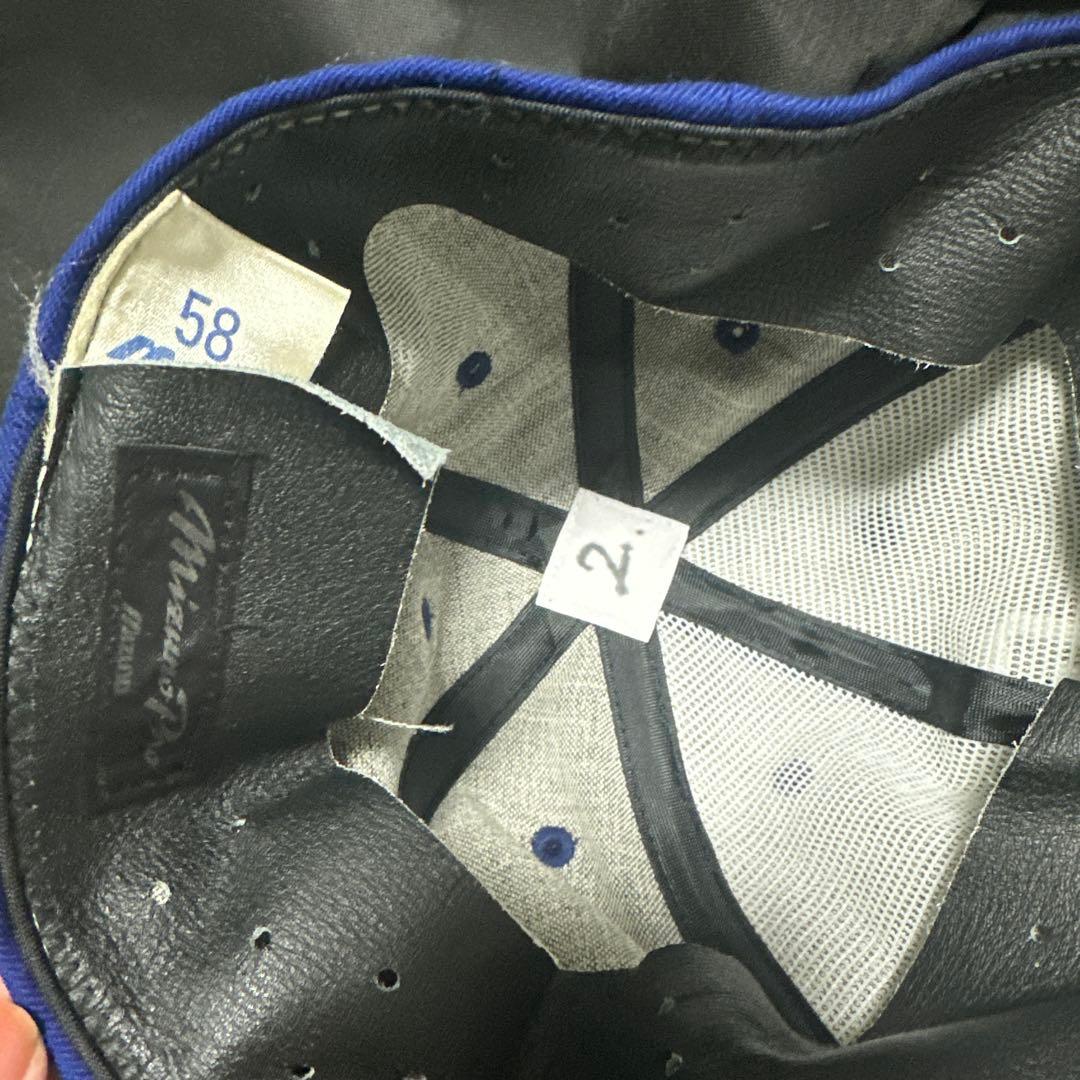 き*ち様 中日ドラゴンズ荒木　NPB 青色 CDロゴ キャップ