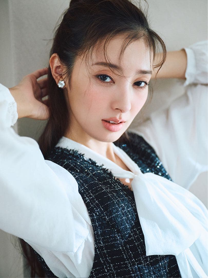 CELFORD フレアペプラムツイードジレ BLK Fフリーサイズ 新品未使用