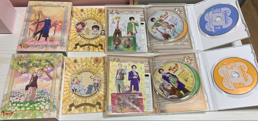 ヘタリア World series DVDアニメイト限定版 全巻セット 8巻
