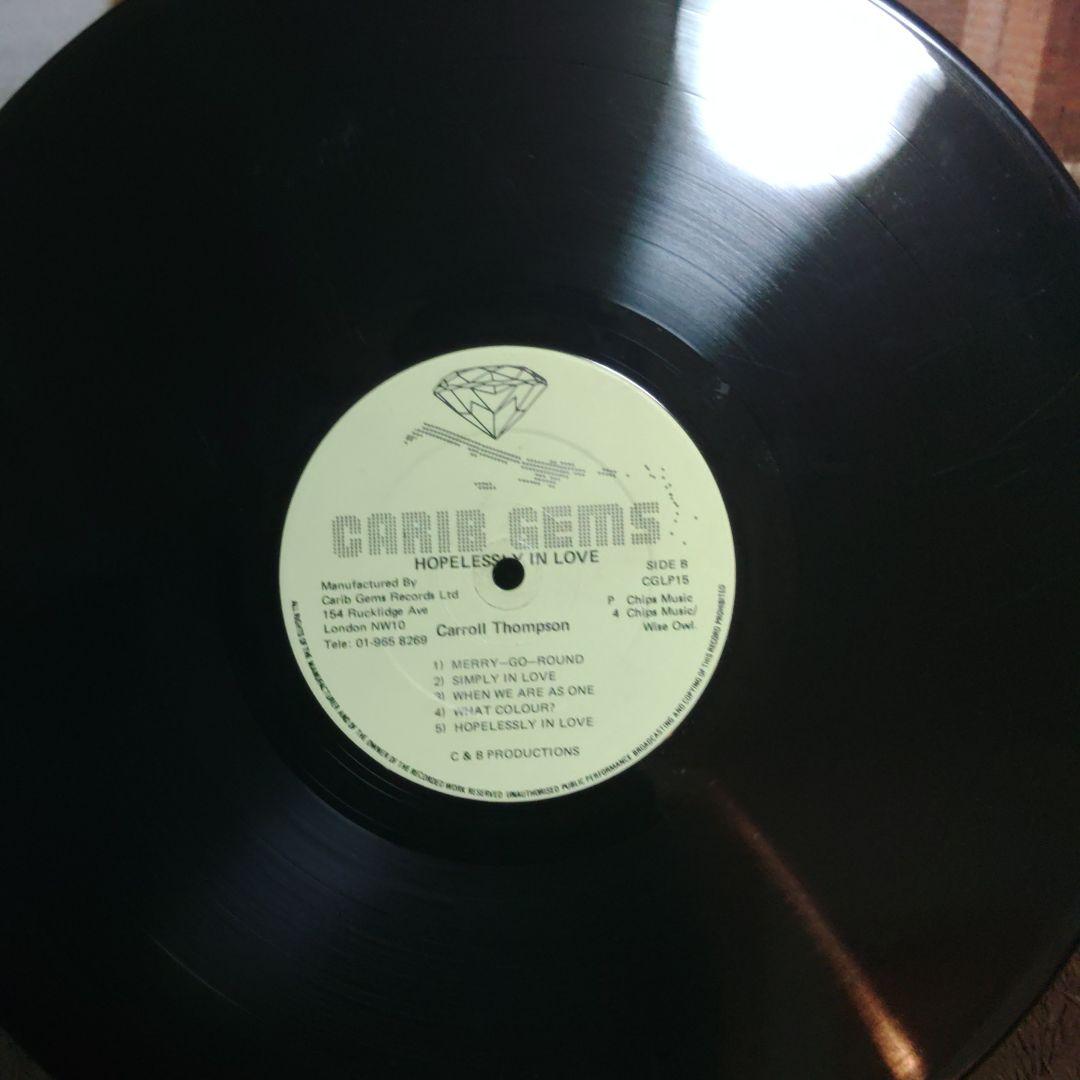 Carroll Thompson Hopelessly In Love レコード