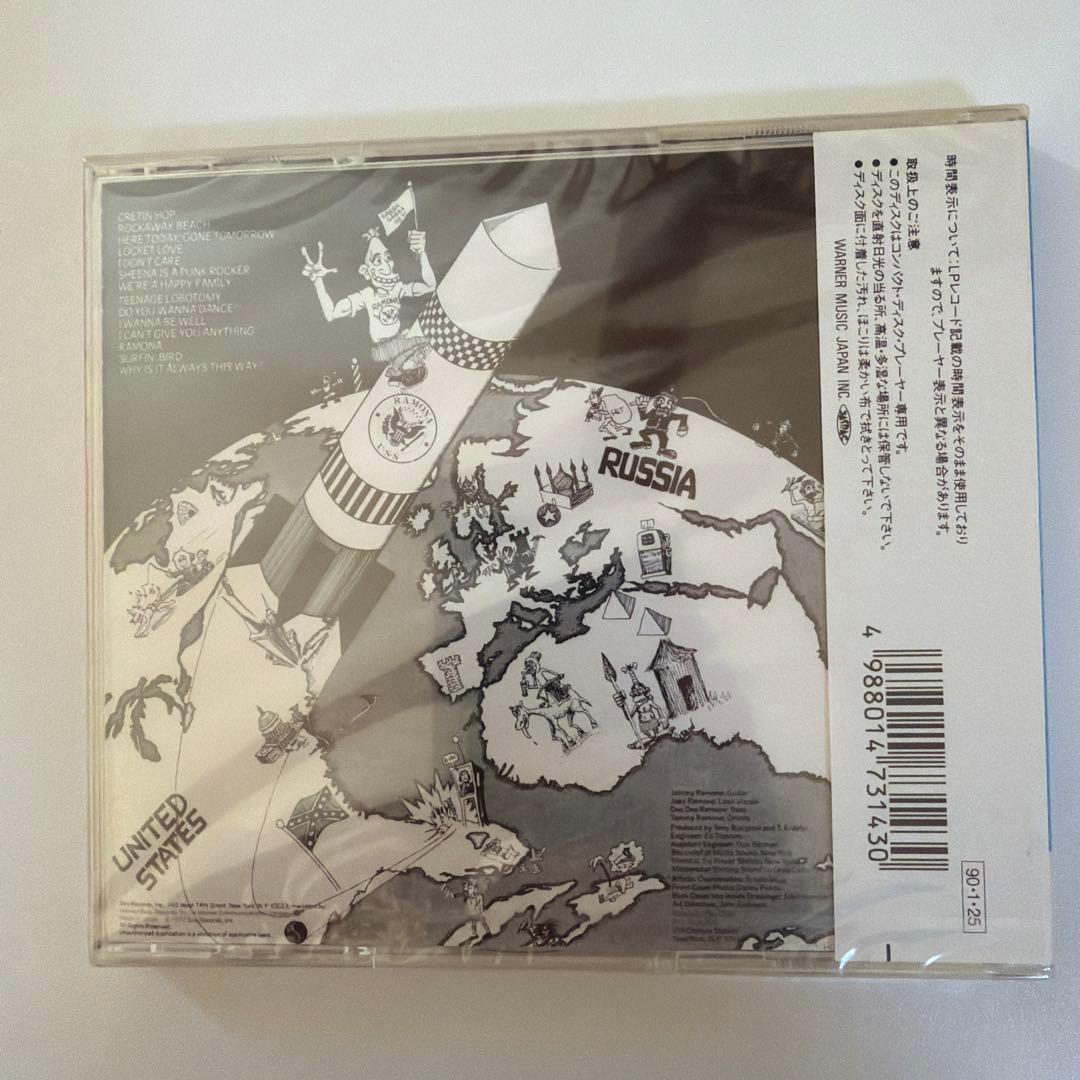 洋楽 RAMONES ROCKET TO RUSSIA CD
