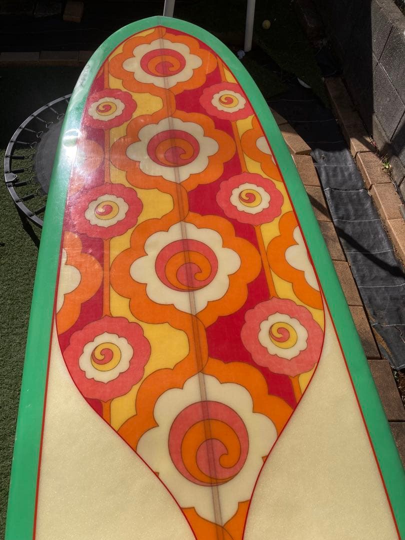 ロングボード サーフボード 花柄デザイン　手渡し希望