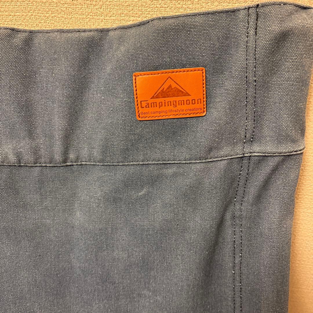 Campingmoon アウトドアチェア ブルー ハイバック✨