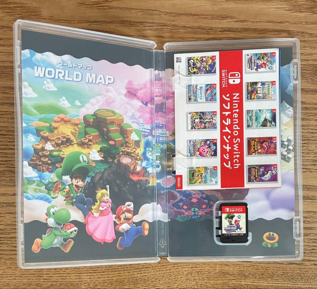 Switchソフト2個セット スーパーマリオブラザーズUデラックス　ワンダー