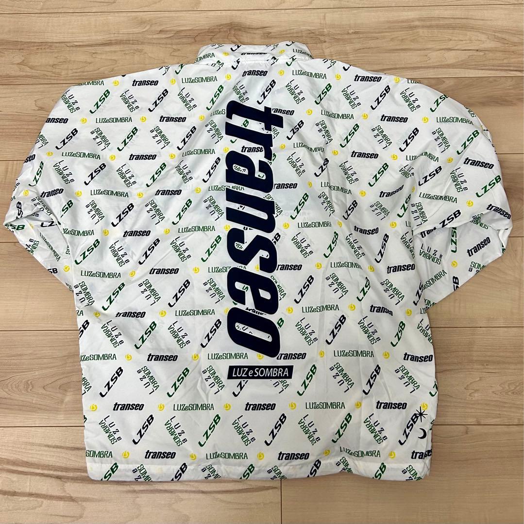 【Lサイズ】TRANSEO HALFZIP PISTE TOP WHT 美中古品