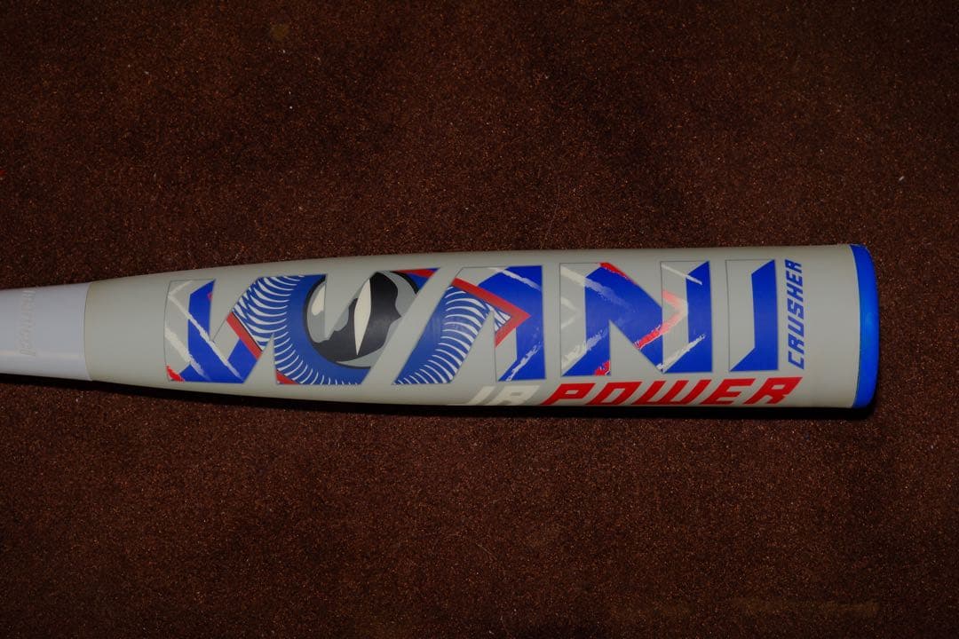 少年軟式バット 青ワニ82㎝　グリップテープ新品付