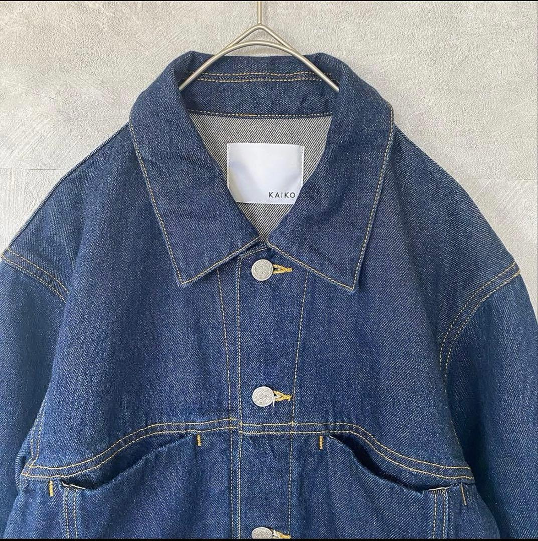 【美品】KAIKO カイコー ショートレングスデニムジャケット Sサイズ