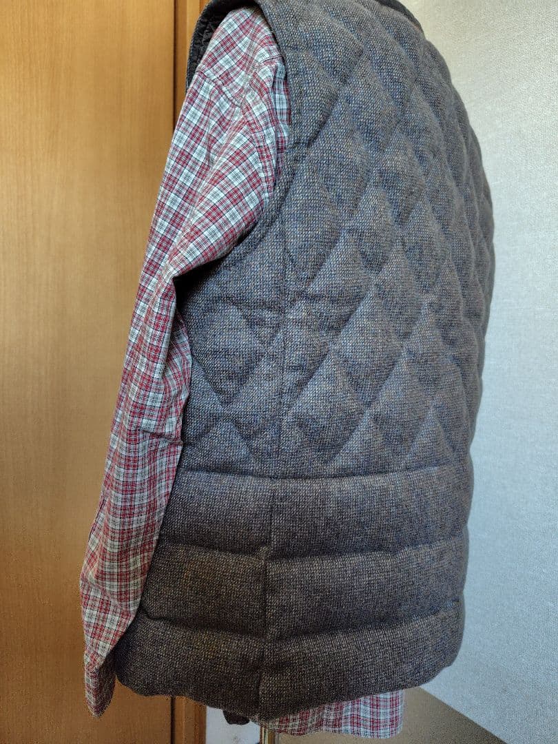 マドモアゼルノンノン ツイードダウンベスト40L