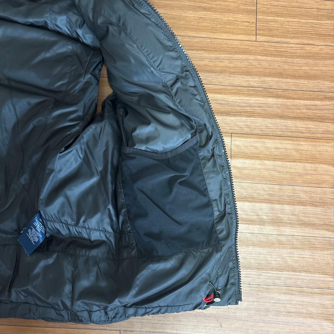 ポロラルフローレン ダウンベスト ビッグポニー刺繍 ブラック L